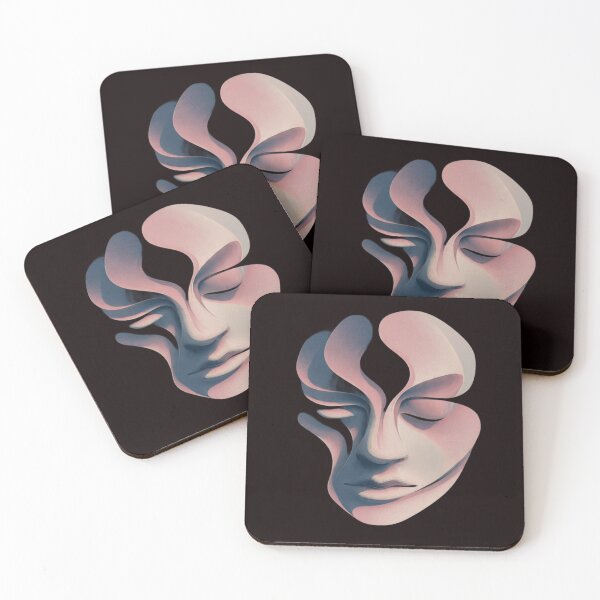 Item preview, Abstract Human Face – Emotional Surreal Minimal Art designed and sold by ZChrome.