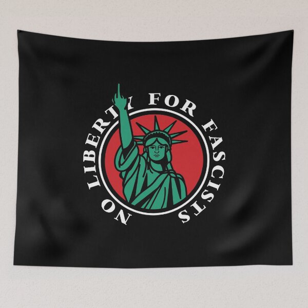 Item preview, No liberty for fascists (antifa) designed and sold by remerasnerdas.