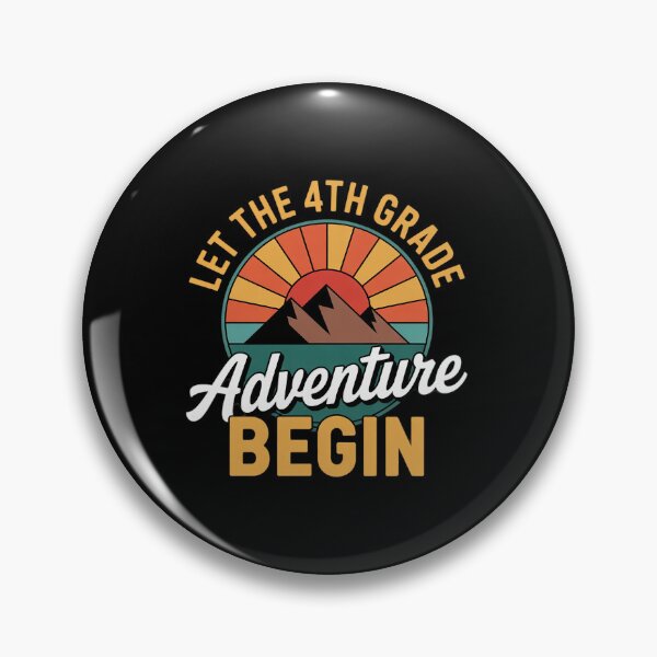 Item preview, Let the 4th Grade Adventure Begin Fourth Grade Teacher  designed and sold by angolinnArt.