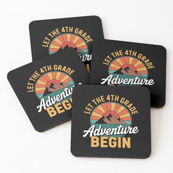 Item preview, Let the 4th Grade Adventure Begin Fourth Grade Teacher  designed and sold by angolinnArt.