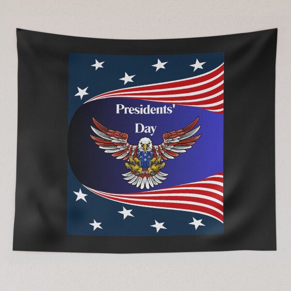 Item preview, Bold American Eagle on U.S. Flag Background designed and sold by FullerMagic.