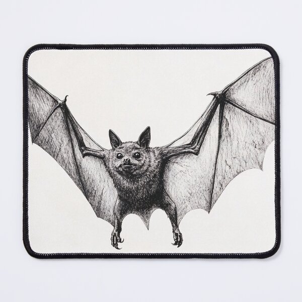 Item preview, Realistic pencil drawing of a Bat designed and sold by Pencil-Art.