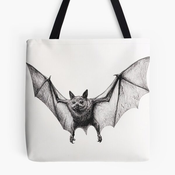 Item preview, Realistic pencil drawing of a Bat designed and sold by Pencil-Art.