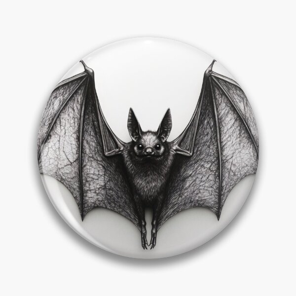 Item preview, Realistic pencil drawing of a Bat designed and sold by Pencil-Art.