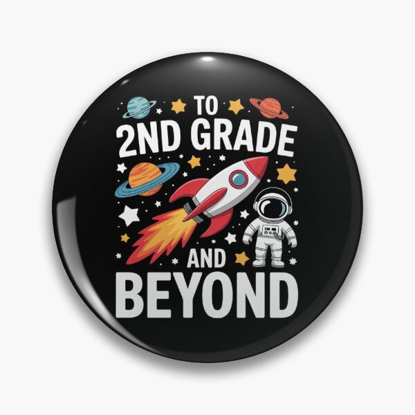 Item preview, Back to Second Grade and Beyond Space First Day of School designed and sold by joyouartArt.
