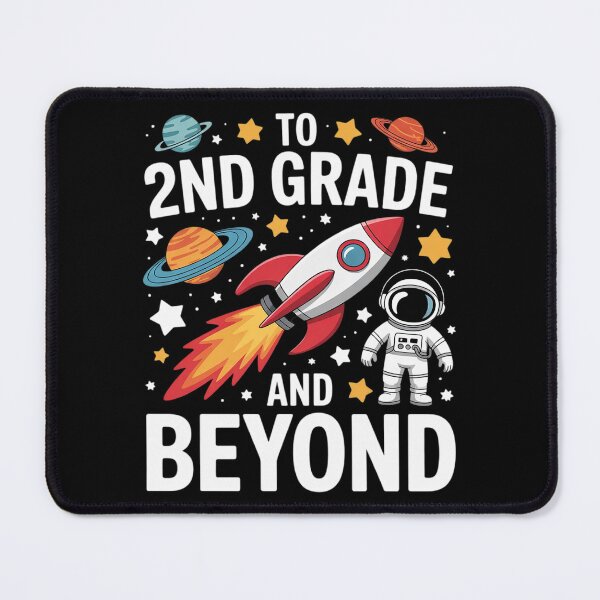 Item preview, Back to Second Grade and Beyond Space First Day of School designed and sold by joyouartArt.