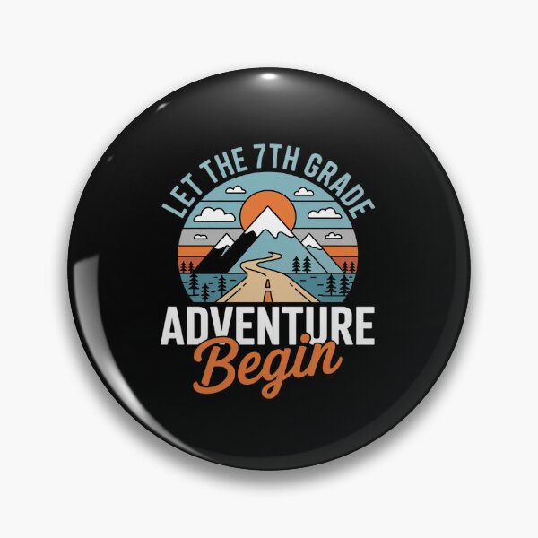 Item preview, Let the 7th Grade Adventure Begin Back To School  designed and sold by angolinnArt.