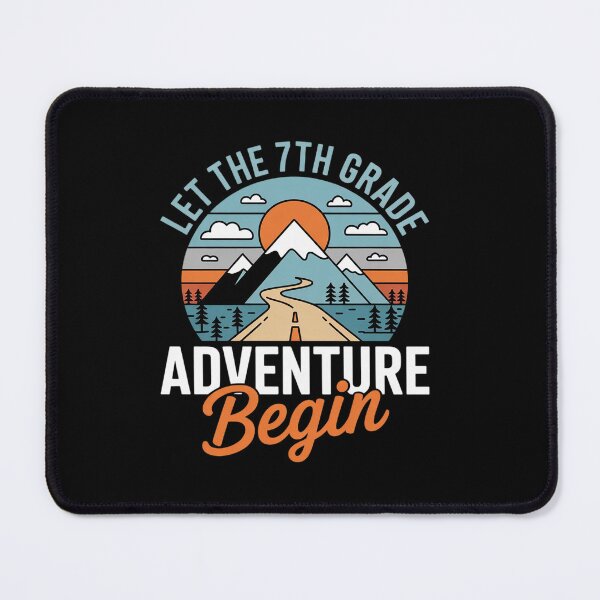 Item preview, Let the 7th Grade Adventure Begin Back To School designed and sold by angolinnArt.