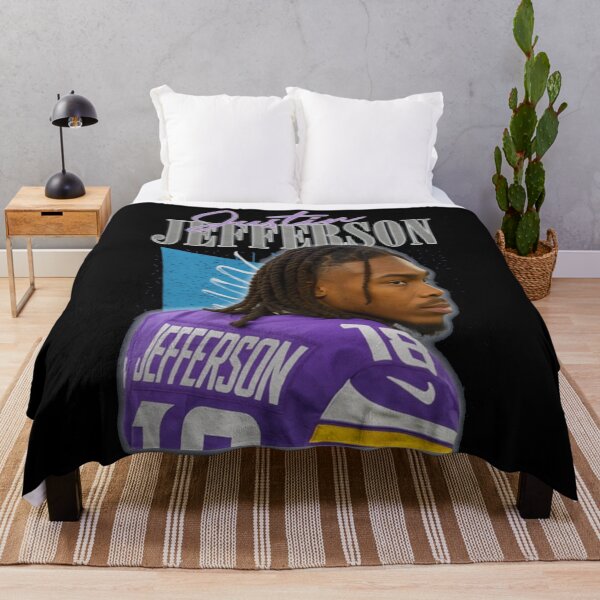 Item preview, Justin Jefferson Minnesota Pop Art Design designed and sold by TheArtOfCar.