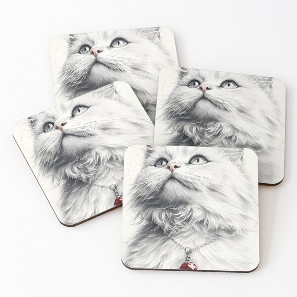 Item preview, Realistic cat pencil drawing designed and sold by Pencil-Art.