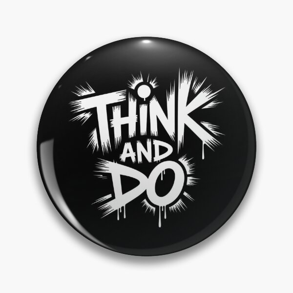 Item preview, think and do designed and sold by YounexxART.