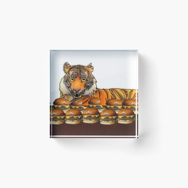Item preview,  Auburn With messy Cheeseburger mukbang– animalz designed and sold by Ashley’sAnimalz.
