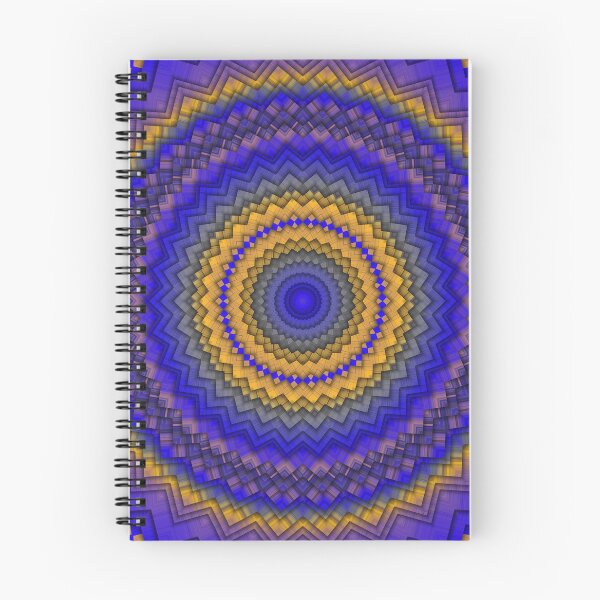 Item preview, Mandala azul y amarillo designed and sold by ScreenPin.