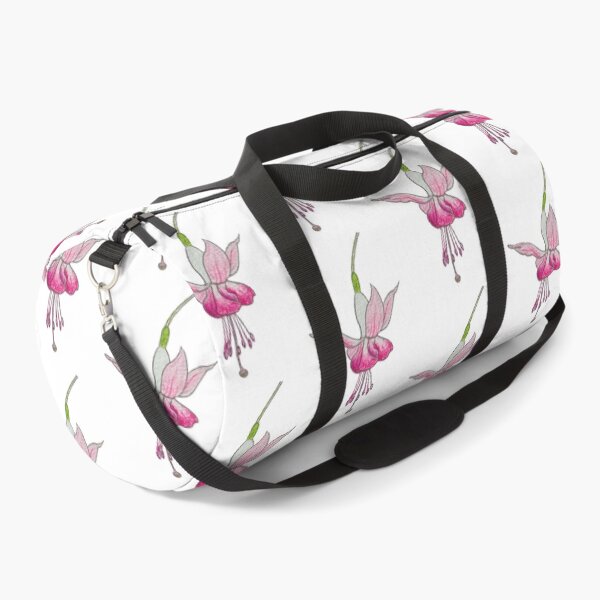 Item preview, fuchsia flower pattern designed and sold by dreamtravel.