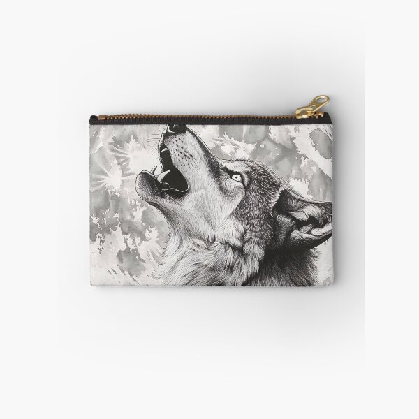 Item preview, Realistic Wolf pencil drawing  designed and sold by Pencil-Art.