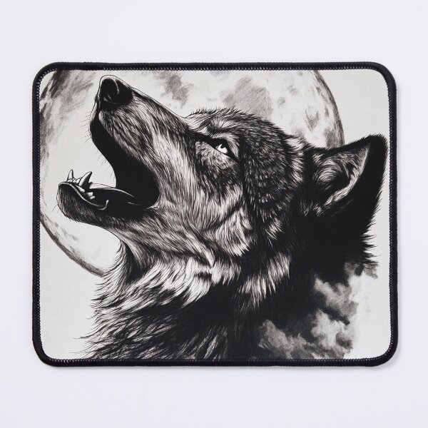Item preview, Realistic Wolf pencil drawing designed and sold by Pencil-Art.
