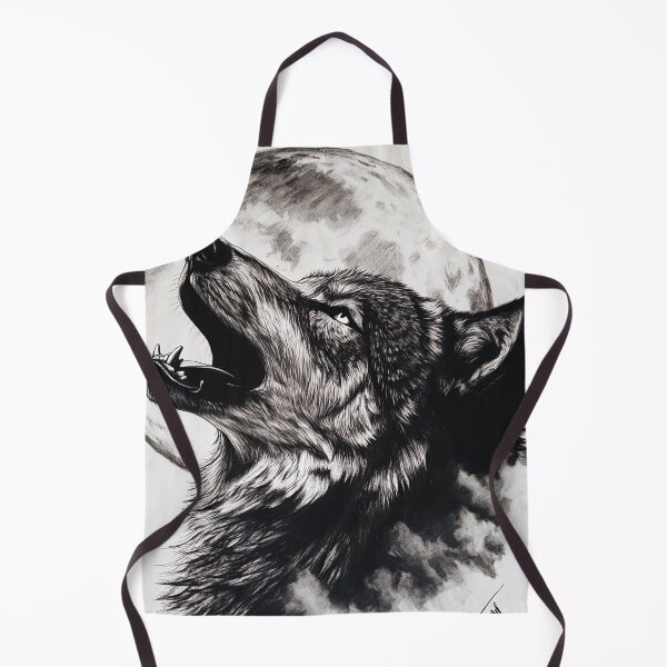 Item preview, Realistic Wolf pencil drawing designed and sold by Pencil-Art.