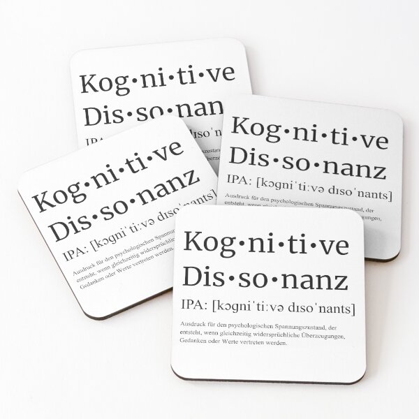 Item preview, COGNITIVE DISSONANCE designed and sold by mrsimn.