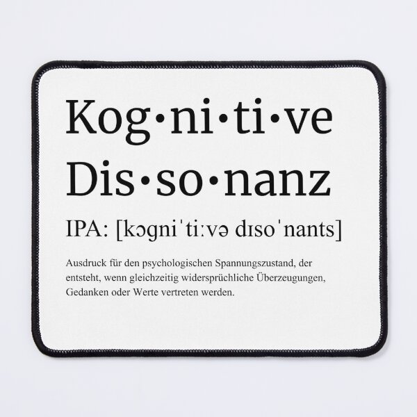 Item preview, COGNITIVE DISSONANCE designed and sold by mrsimn.