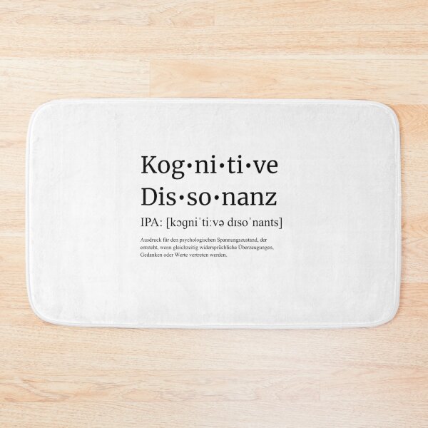 Item preview, COGNITIVE DISSONANCE designed and sold by mrsimn.