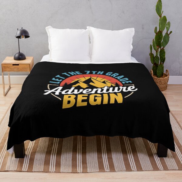 Item preview, Let the 7th Grade Adventure Begin Back To School  designed and sold by MarkLeedsArt.