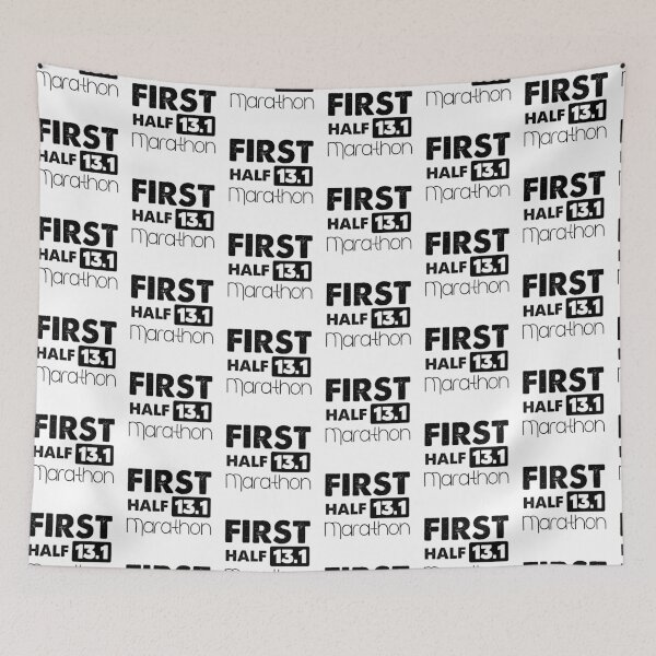 Item preview, First Half Marathon designed and sold by Venus Complete.