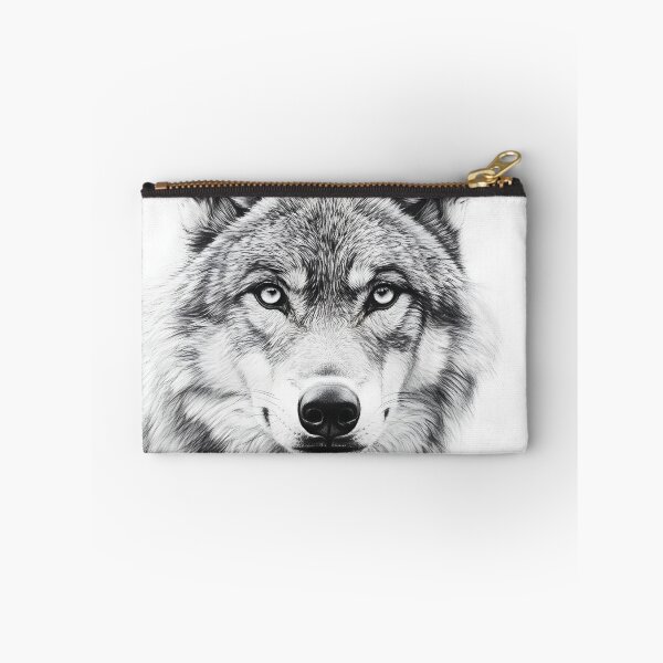 Item preview, Realistic Wolf pencil drawing  designed and sold by Pencil-Art.