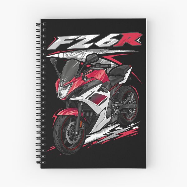 Item preview, Yamaha FZ6R 2014-2015 (Vivid Red) for Motorcycle Riders designed and sold by MotoApparelHub.