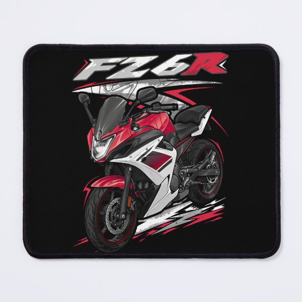 Item preview, Yamaha FZ6R 2014-2015 (Vivid Red) for Motorcycle Riders designed and sold by MotoApparelHub.