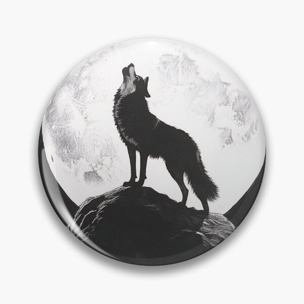 Item preview, Realistic Wolf pencil drawing  designed and sold by Pencil-Art.