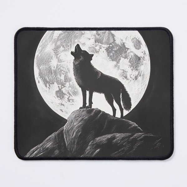 Item preview, Realistic Wolf pencil drawing designed and sold by Pencil-Art.