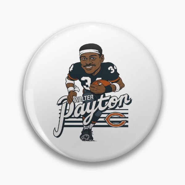 Item preview, Walter Payton Chicago Caricature Vintage Design designed and sold by TheArtOfCar.