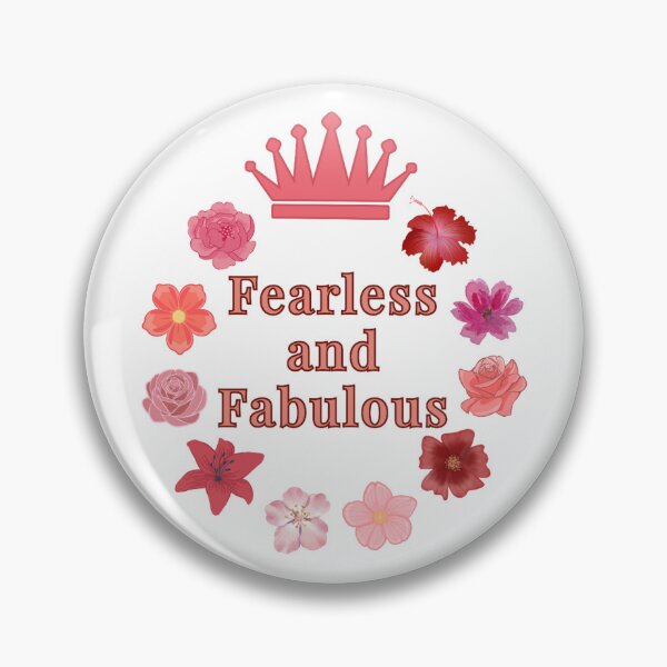 Item preview, Fearless and Fabulous designed and sold by DixieGirlStudio.
