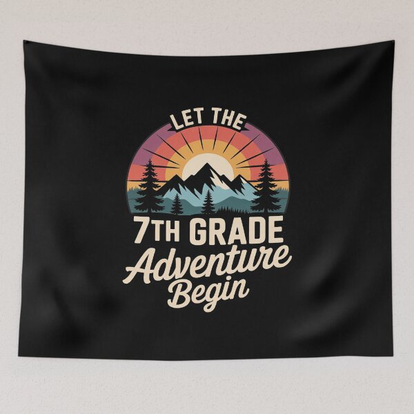 Item preview, Let The 7th Grade Adventure Begin Back To School Teachers designed and sold by MarkLeedsArt.
