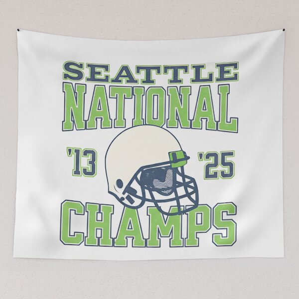 Item preview, champions du Super Bowl LX des Seahawks de Seattle 2026 designed and sold by ethancolestudio.