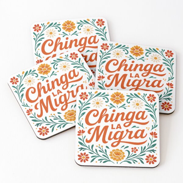 Item preview, Chinga La Migra - No Human Is Illegal designed and sold by ZBIFBOUETLA.