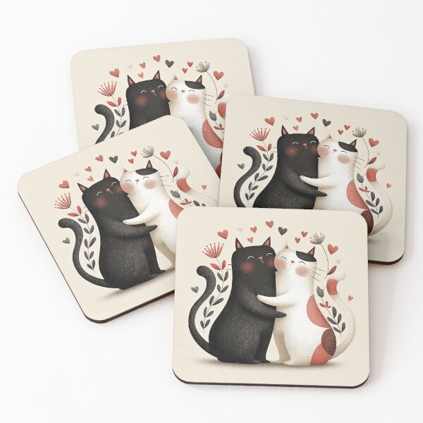 Item preview, Loving Cats Embrace designed and sold by ByNicoleSara.