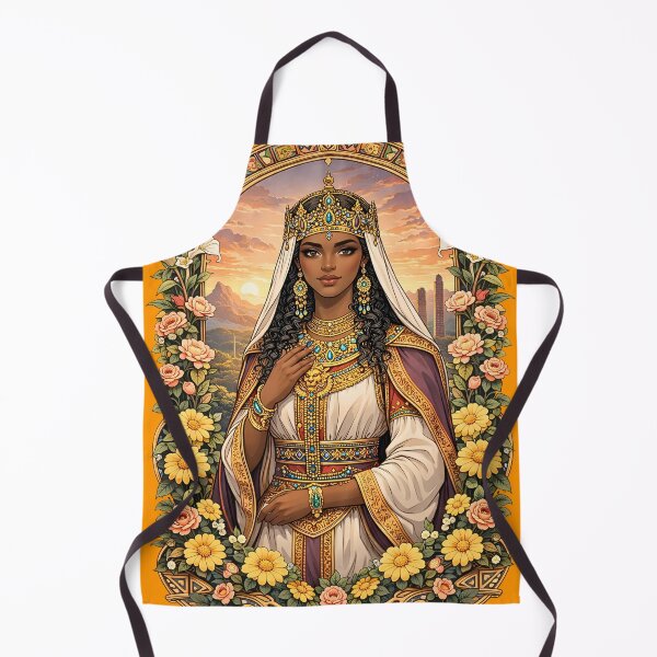 Item preview, Classic Art Nouveau Queen Sheba Vintage Encyclopedia Art designed and sold by BorgSpareParts.