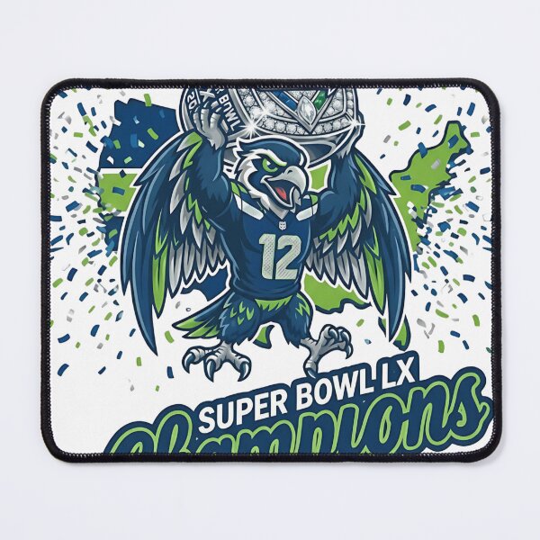 Item preview, champions de Seahawks de Seattle 2026 designed and sold by ethancolestudio.