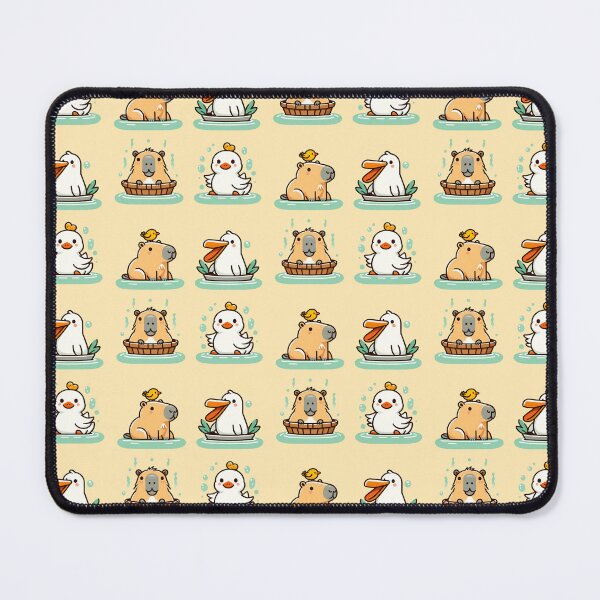 Item preview, Funny Capybara and Pelican - Meme Animal Collection designed and sold by GREENZ0NE.