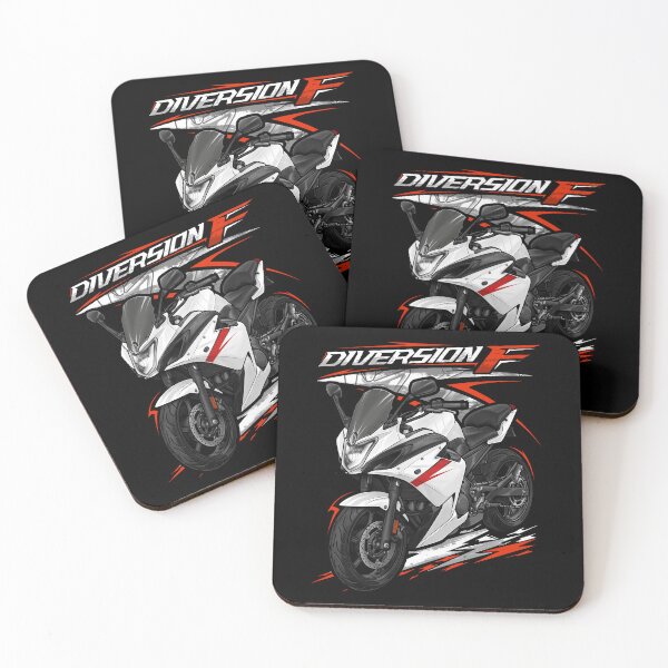 Item preview, Copy of Yamaha XJ6 Diversion F 2011-2012 (Bluish White Cocktail) for Motorcycle Riders designed and sold by MotoApparelHub.