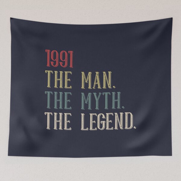Item preview, 1991 The Man The Myth The Legend Cool Vintage 35th Birthday Gift Funny 35 Year Old Bday Gifts for Men designed and sold by BCNDesign.