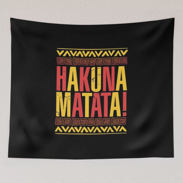 Item preview, Hakuna Matata Tribal artwork  designed and sold by Slickskillz11.