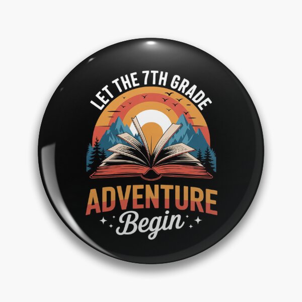 Item preview, Let the 7th Grade Adventure Begin Seventh Grade Teacher3 designed and sold by MarkLeedsArt.