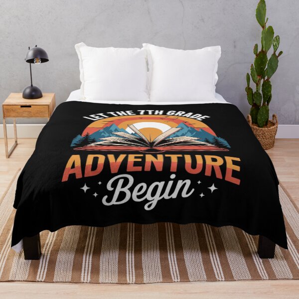 Item preview, Let the 7th Grade Adventure Begin Seventh Grade Teacher3 designed and sold by MarkLeedsArt.