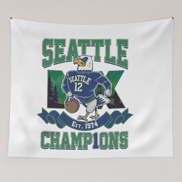 Item preview, champions de Seahawks de Seattle 2026 designed and sold by ethancolestudio.