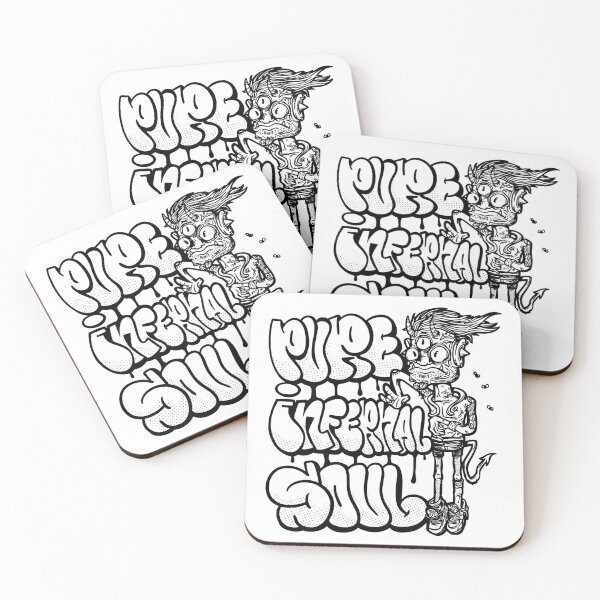 Item preview,  Pure infernal soul black and white designed and sold by manuvila.