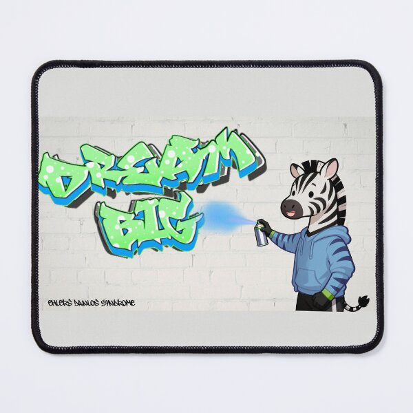 Item preview, Dream Big – Zebra Graffiti Art | EDS Awareness Design designed and sold by ZebraDazzleDesigns.