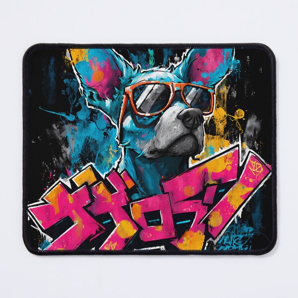 Item preview, Graffiti Dog – Street Soul Urban Art designed and sold by etuvibes.
