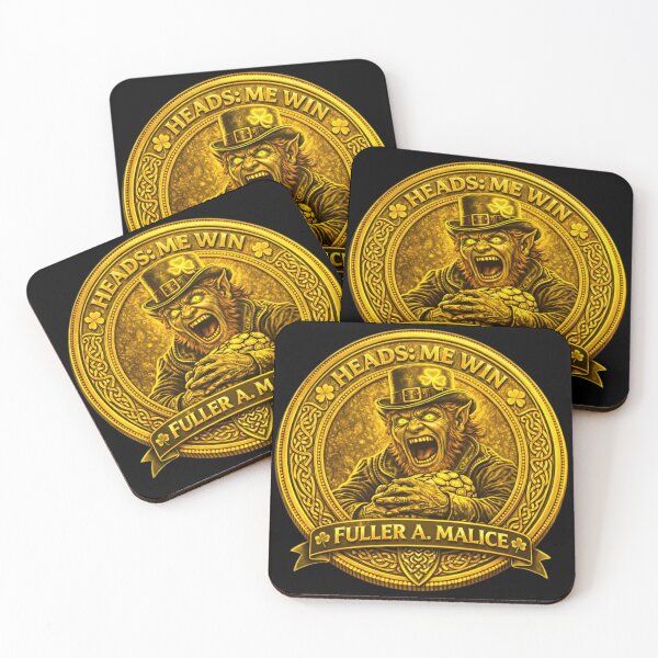 Item preview, Fuller A. Malice Coin – Heads Me Win  designed and sold by MACodDesigns.